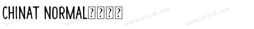 Chinat Normal字体转换